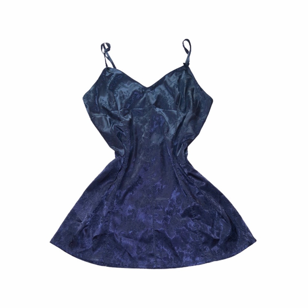 Blue/Indigo Vintage Victoria’s Secret Slip Dress